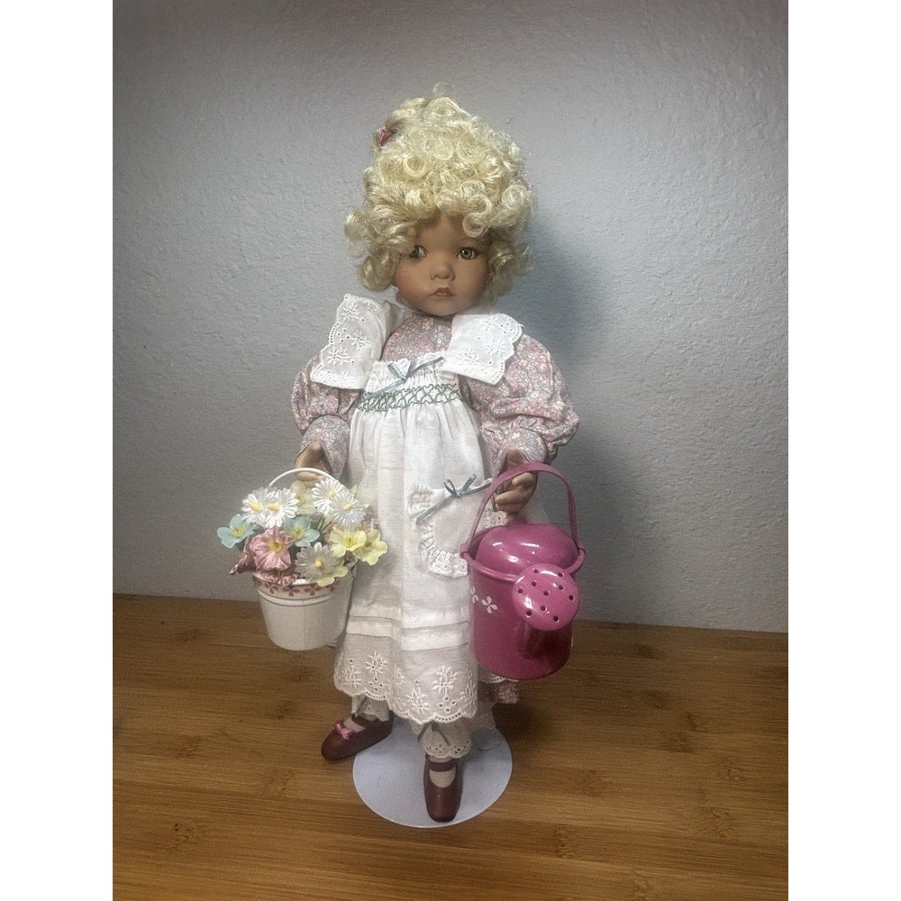 Ashton Drake Doll Mary Mary Quite Contrary Diana Effner Mother Goose 15" Blond